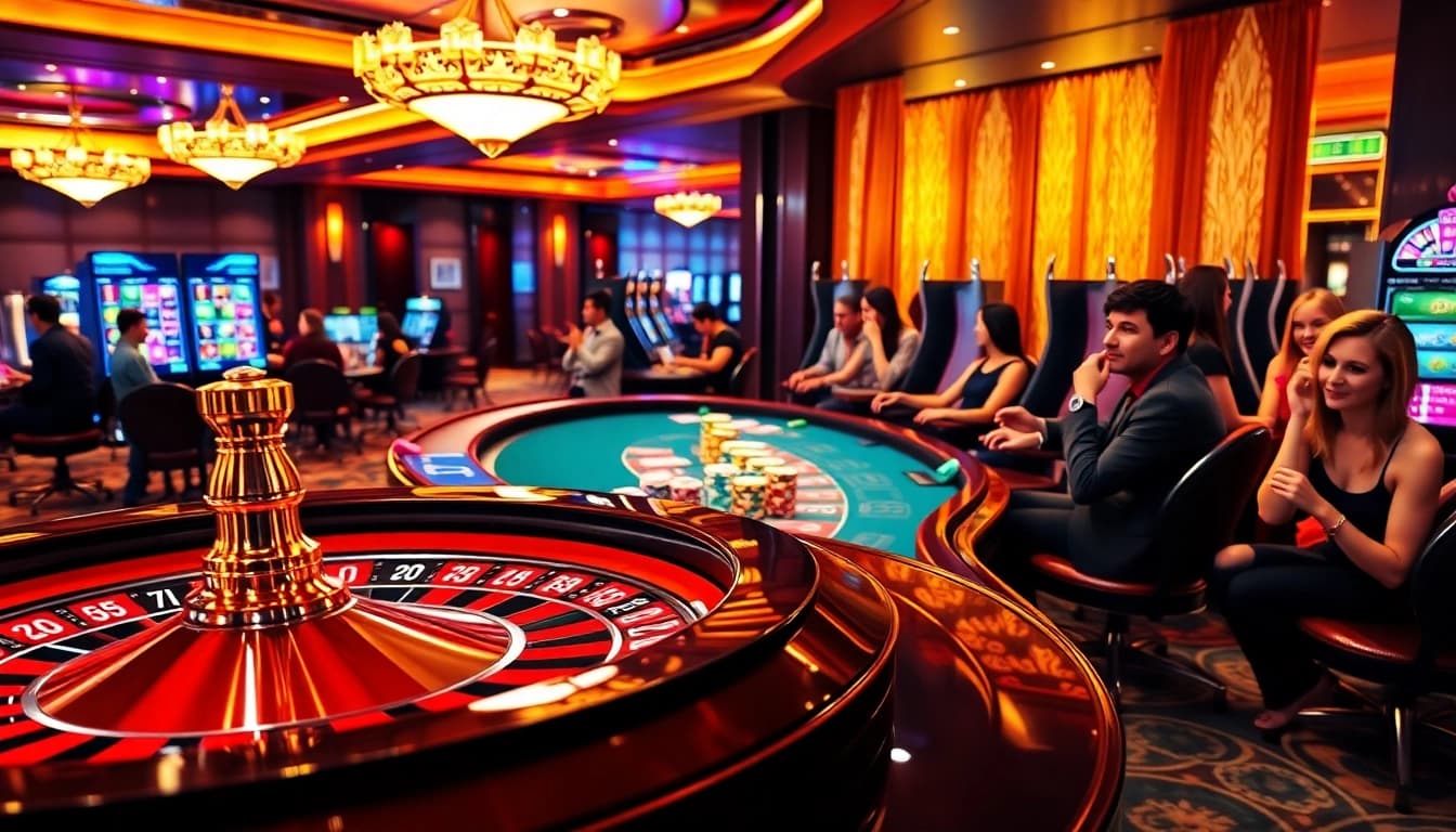 Experience the excitement of online gambling at https://gg88.biz/ with vibrant casino tables and thrilling players.