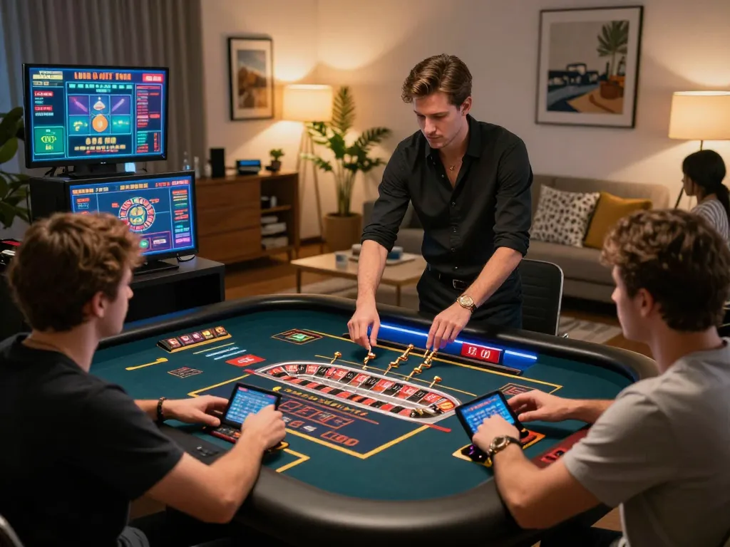 Experience live dealer gaming at https://shbetac.co with a professional roulette setting and engaged players at home.
