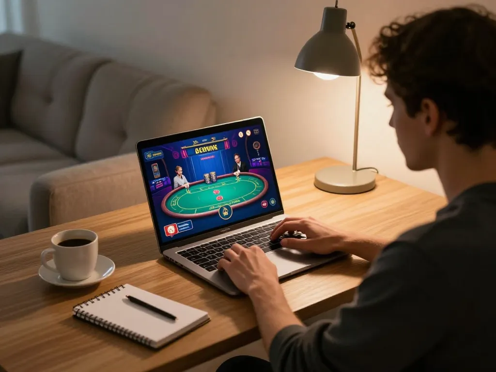 Engaging in strategic poker gameplay on 789club online casino platform