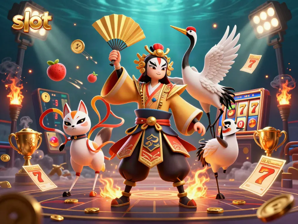Pemain slot menangkan jackpot dengan elemen berkilau dan dinamis, menciptakan pengalaman permainan yang seru.