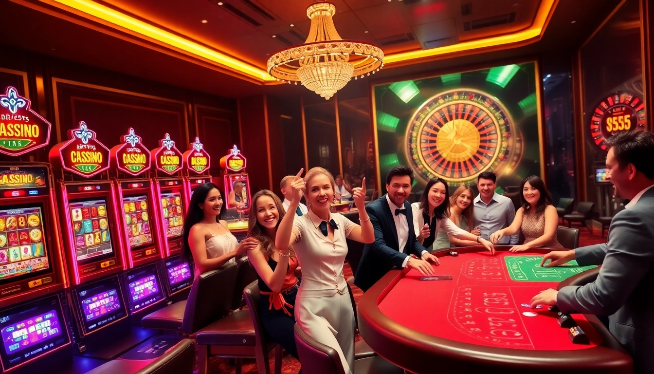 Experience the thrill of online gambling at BL555 with lively table games and vibrant slots.