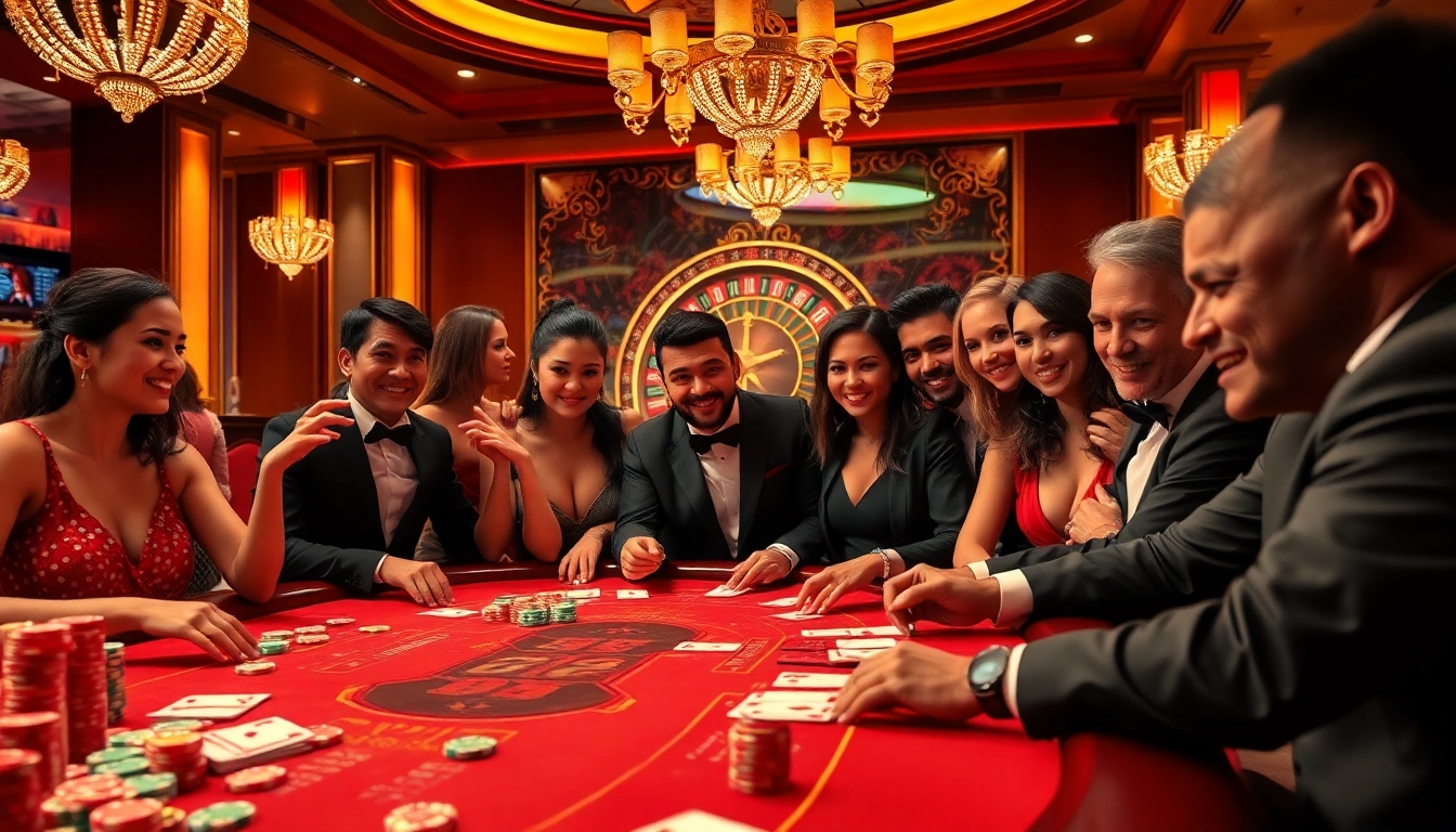 Experience the thrill of BDTK66 with vibrant poker action and roulette excitement.