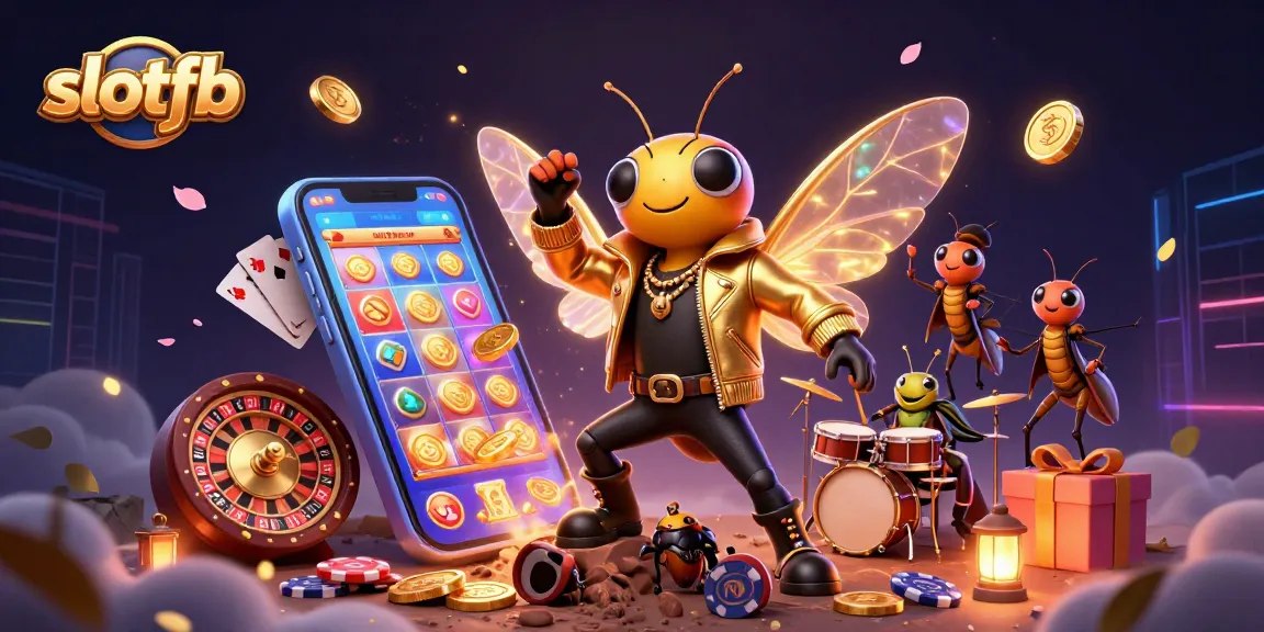 Permainan slotfb yang menarik dengan cicada rock star dan drummer kaki, menyemarakkan dunia kasino.