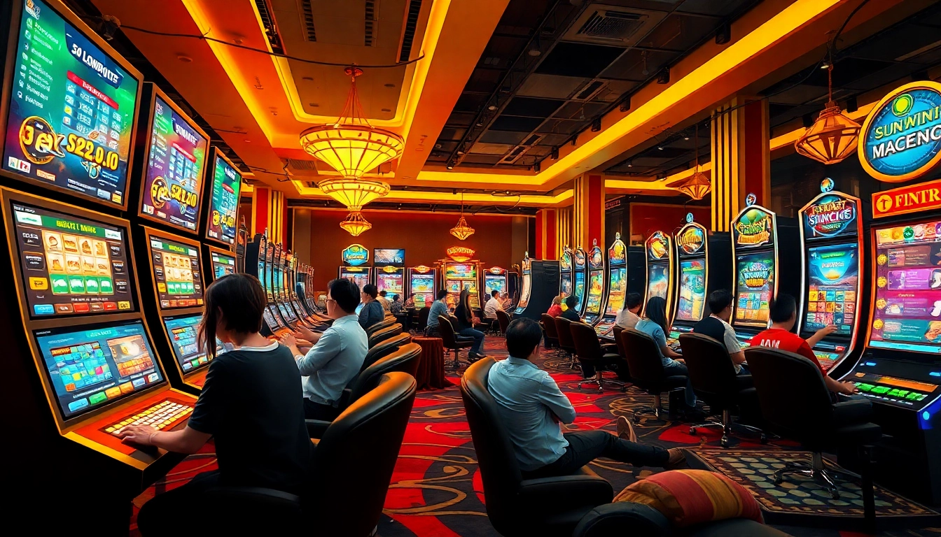 Exciting gaming experience on Sunwin platform, highlighting Tài Xỉu and poker games.