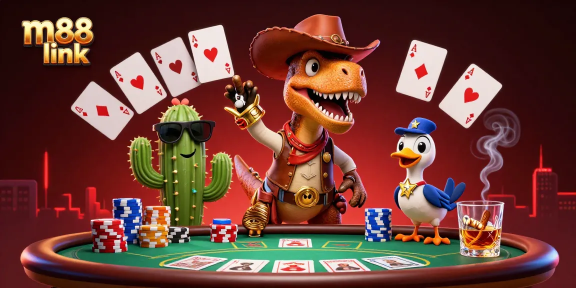Bermain dengan m88 link di meja poker, di mana kegembiraan dan kesenangan casino bertemu.
