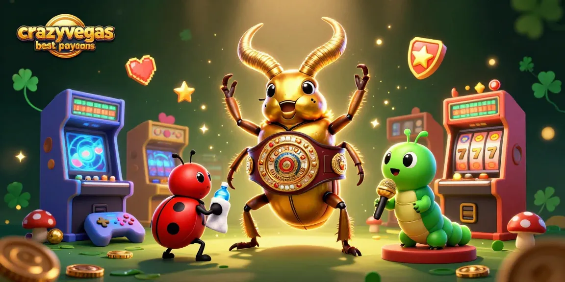 Experience top gaming action at crazyvegas best payout casinos with vibrant 3D characters.