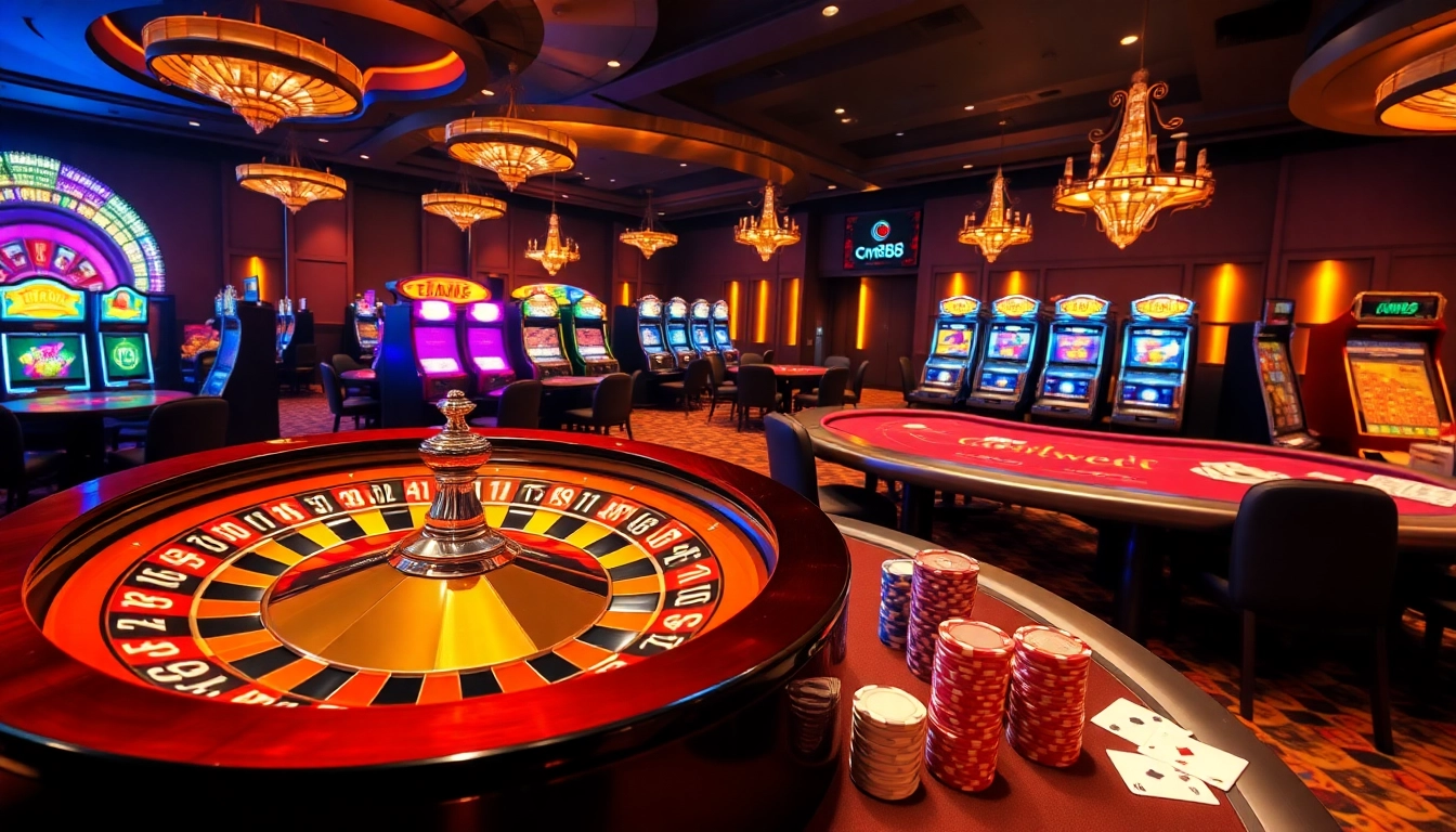 Experience thrilling gambling at cm88.com with exciting games and professional atmosphere.