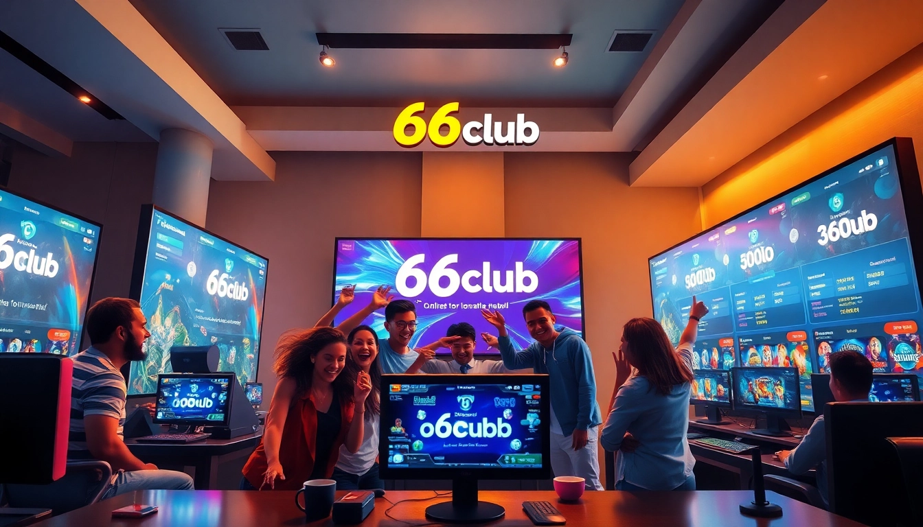 Experience the vibrant online gaming atmosphere at 66club with engaged players and modern interface.
