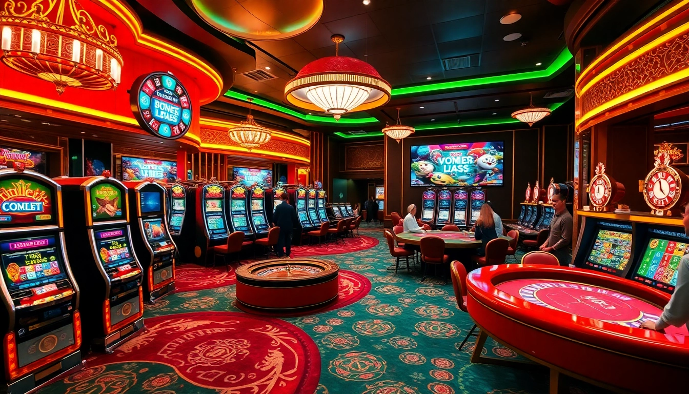 Engaging casino scene showcasing thrilling gambling moments with ‘pen 4d’ design elements.