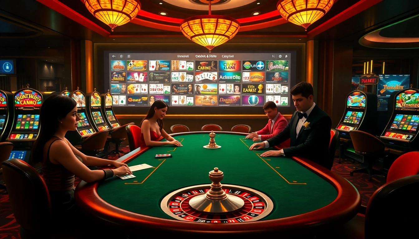 Engage in thrilling games at https://lucky88j.world/, with vibrant casino tables and exciting betting action.