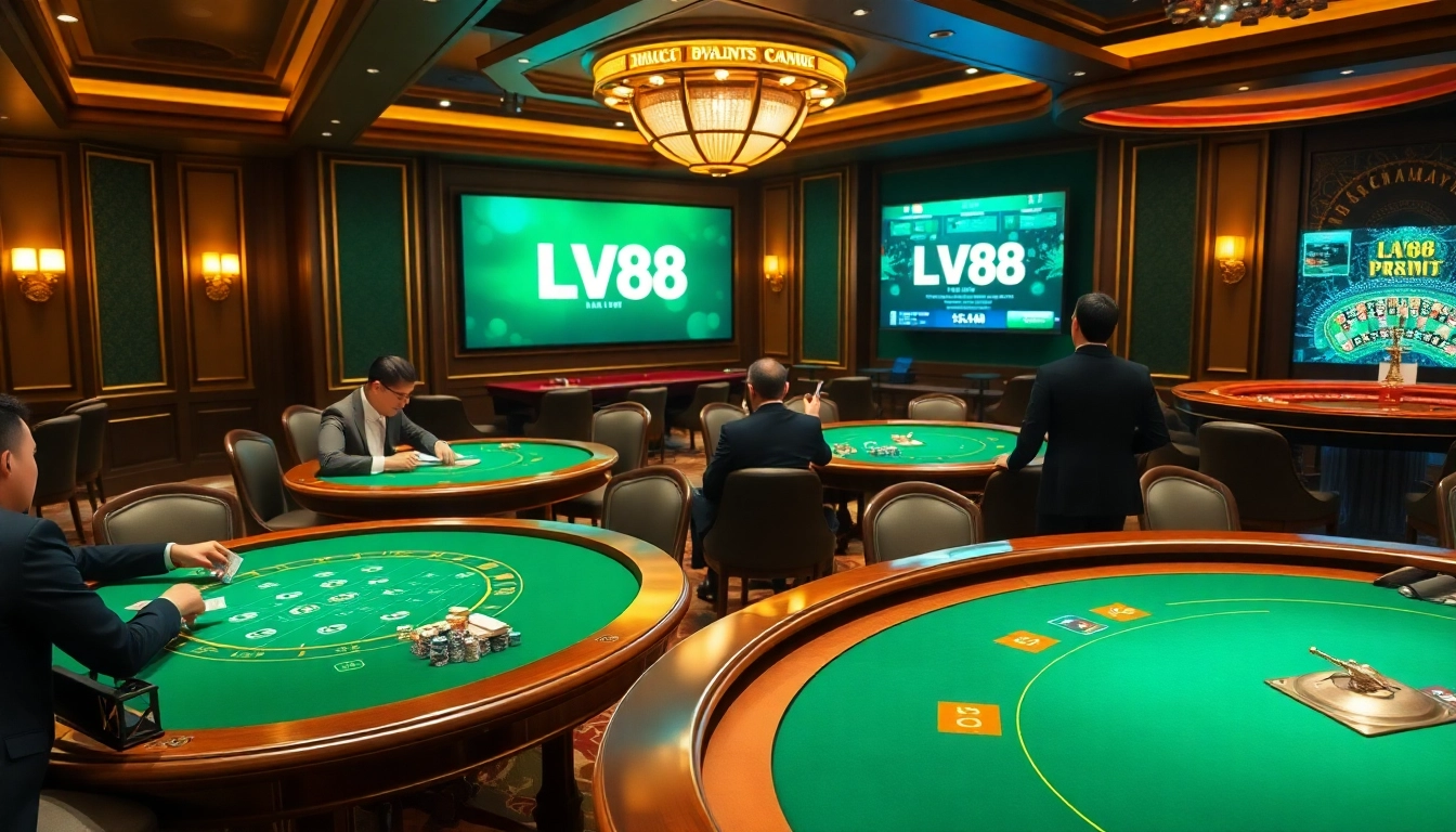 Experience the luxury of gambling at https://lv88.ltd/ with a vibrant casino atmosphere and engaging players.