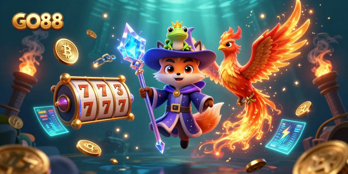Win big with GO88's exciting slot games featuring vibrant characters and elements.