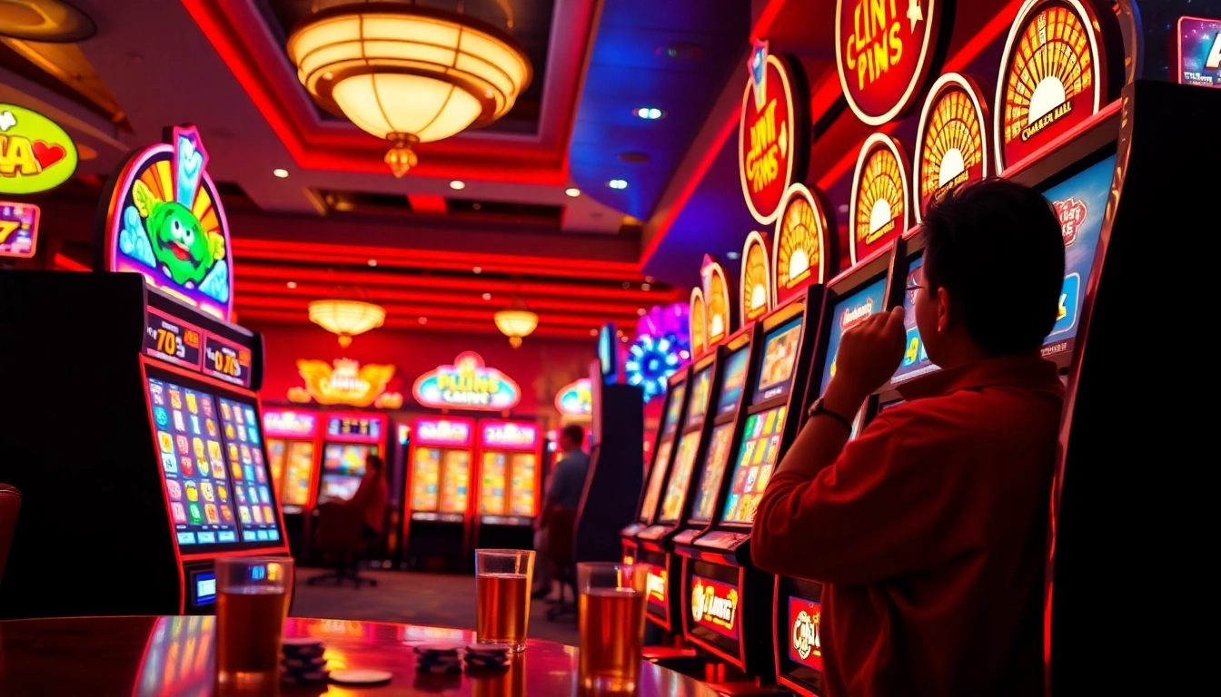 Experience the thrill of playing the best online slots in an exciting casino environment.
