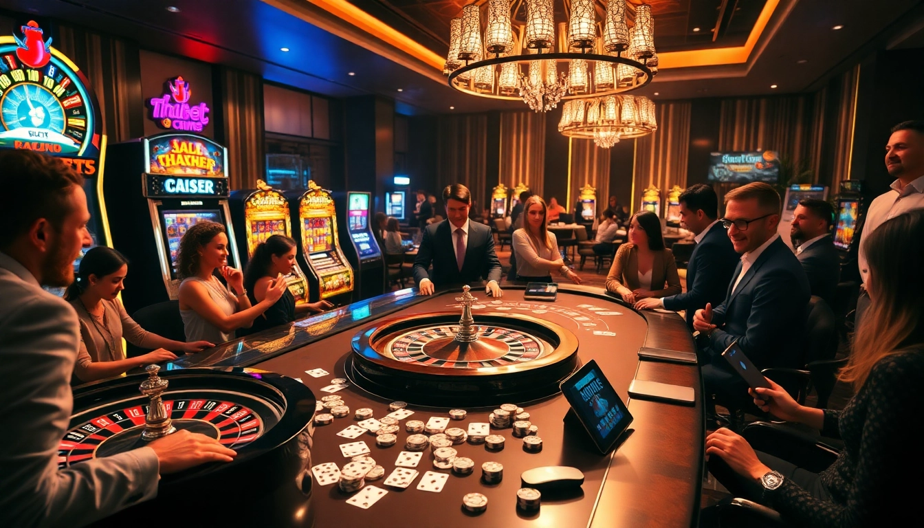 Experience thrilling gambling action at https://thabethome.com/ with vibrant casino visuals.