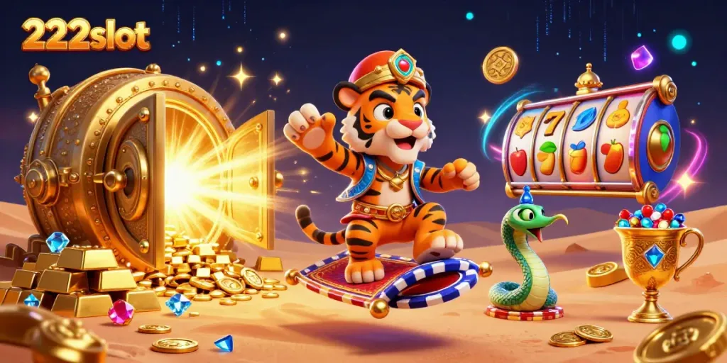 Mainkan slot 222slot dengan simbol keberuntungan yang melimpah dan kegembiraan berlipat!
