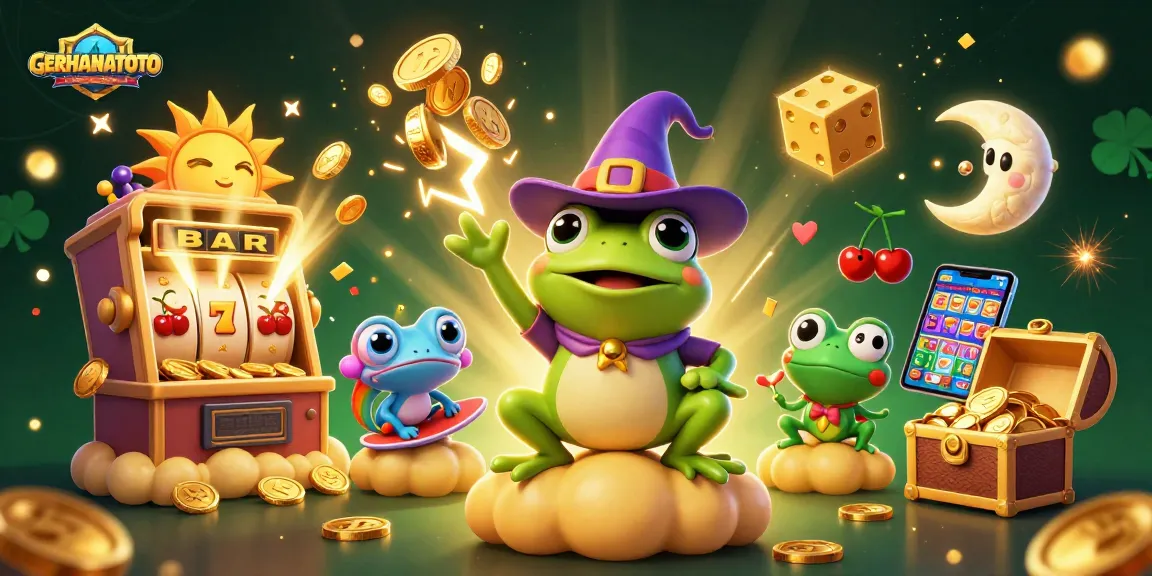 Menangkan permainan di GERHANATOTO dengan slot jackpot yang spektakuler dan bonus menarik.