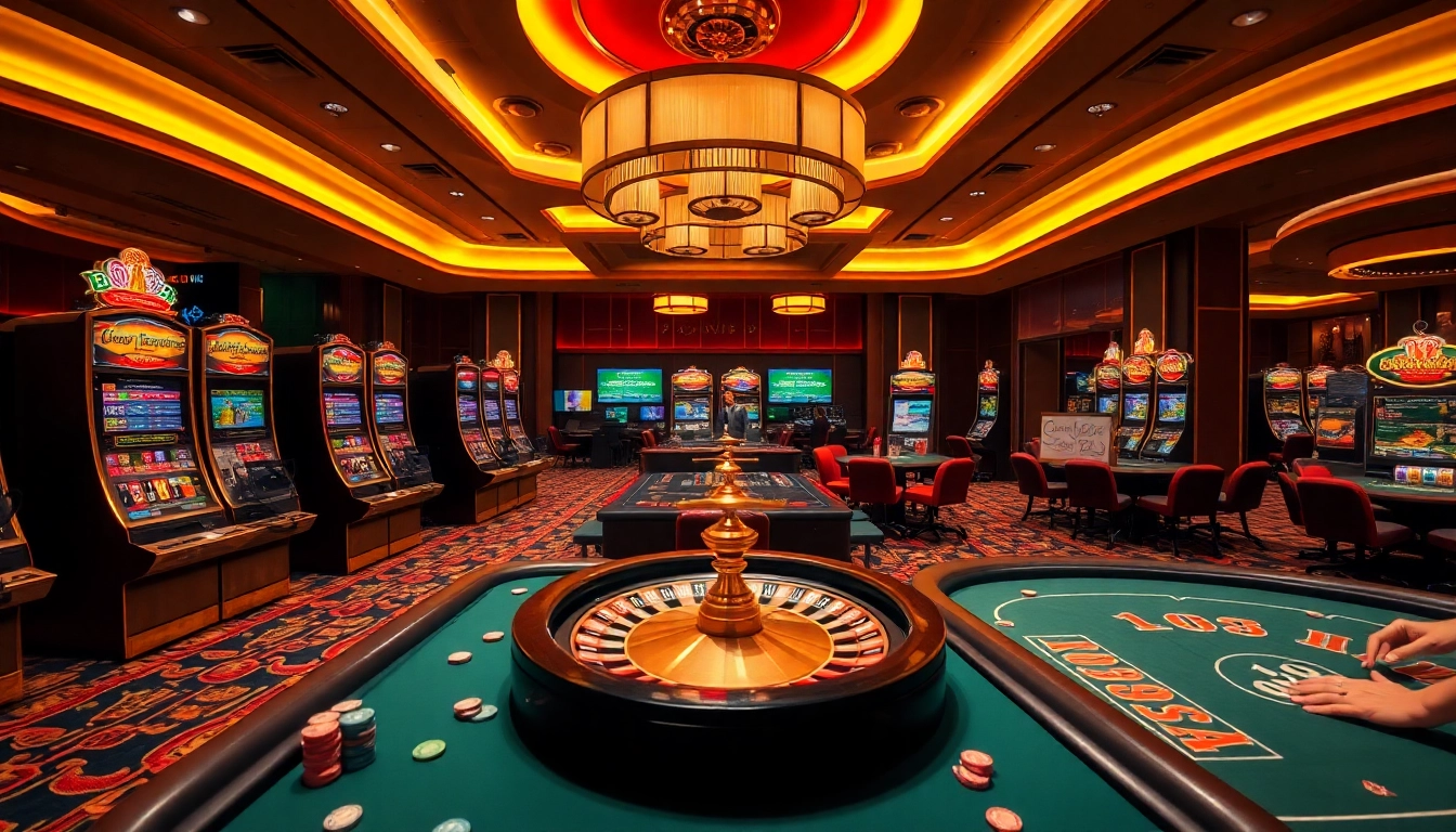 Experience the thrill of "bonus new member 102" while playing slots and table games in a vibrant casino scene.