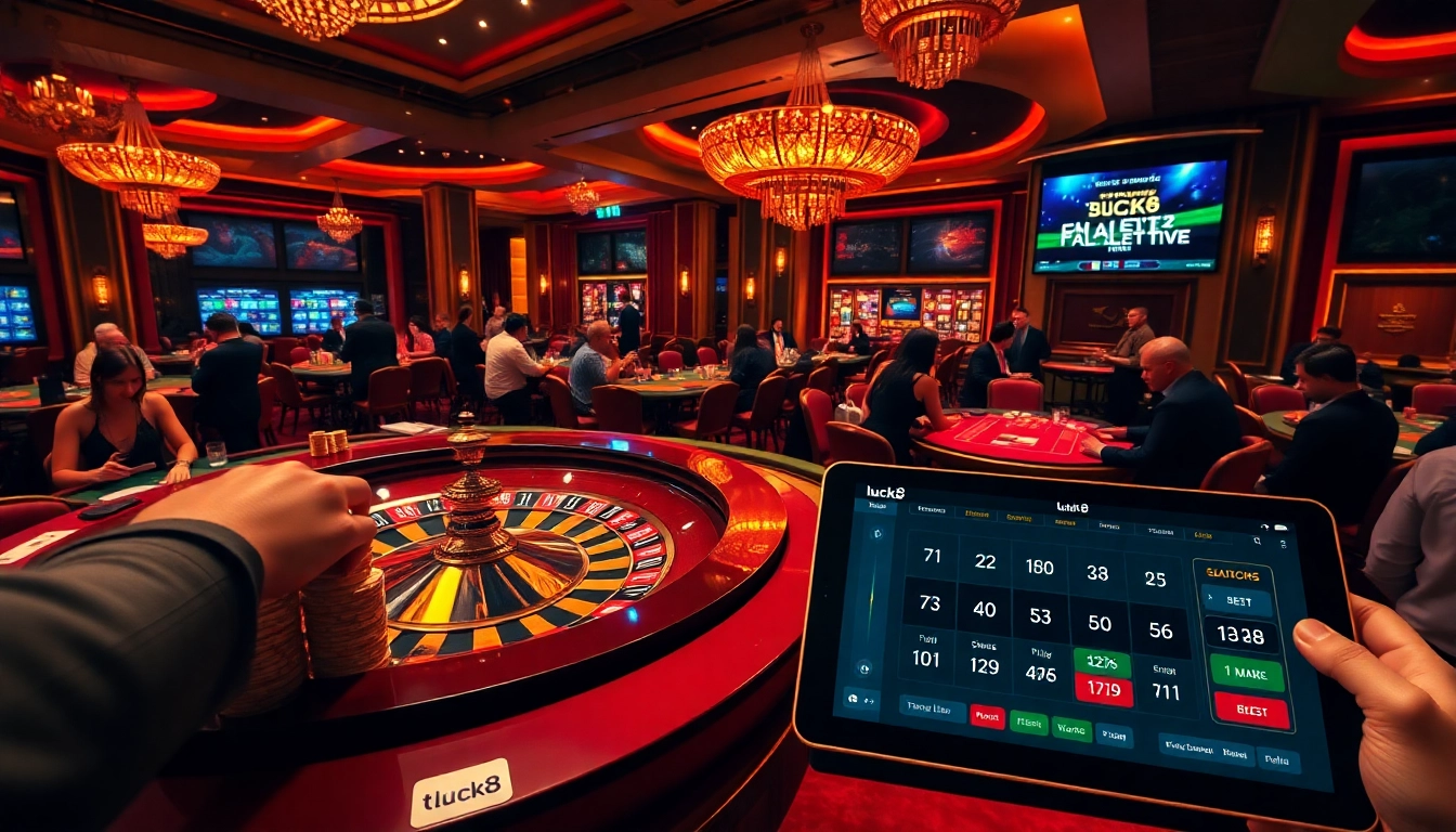 Experience the thrill of tải luck8 with vibrant games and engaging casino atmosphere.