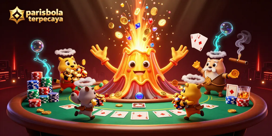Experience thrilling wins with parisbola terpercaya through our vibrant 3D casino scene.