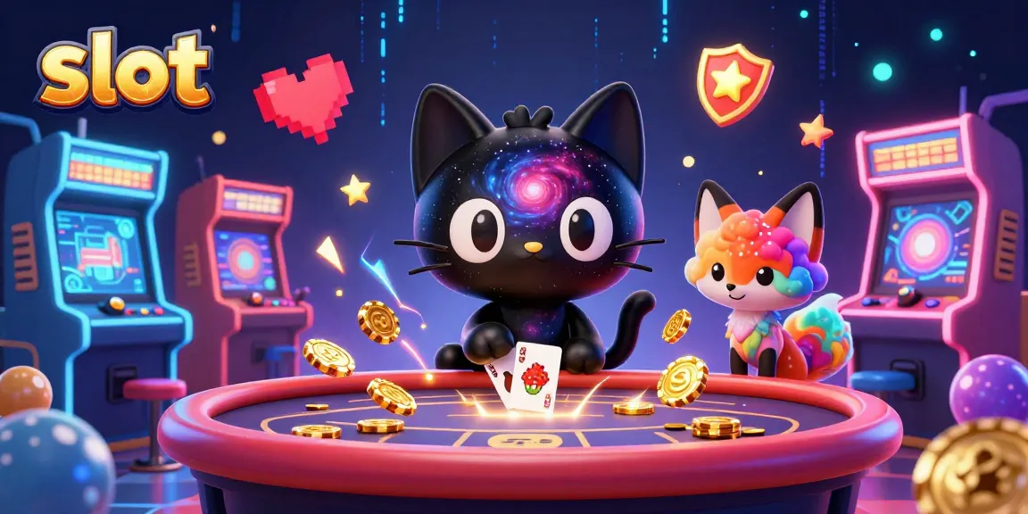 Menangkan slot dengan kucing hitam misterius dan teman rubah galaksi dalam kasino kosmik yang menakjubkan.