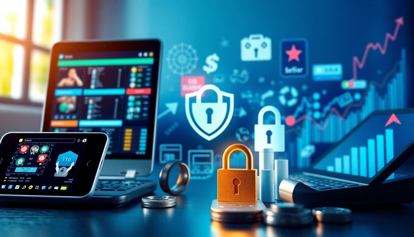 Online betting platforms exemplified at https://nhacaiuytin.us.com/ showcasing technology, trust, and excitement.