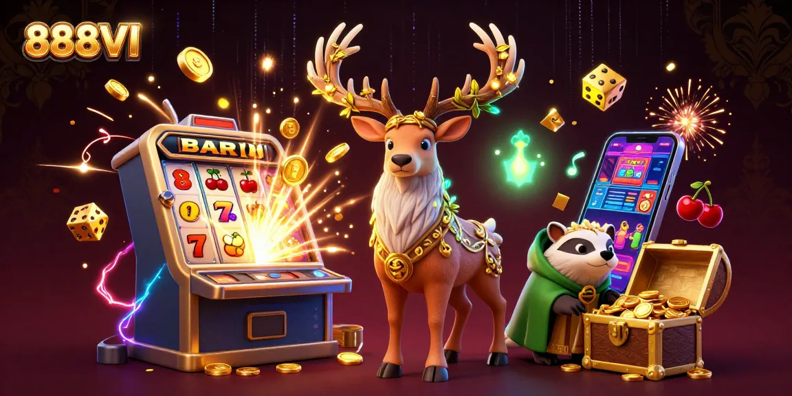 Experience the excitement of 888VI with epic jackpots, vibrant games, and dynamic characters.