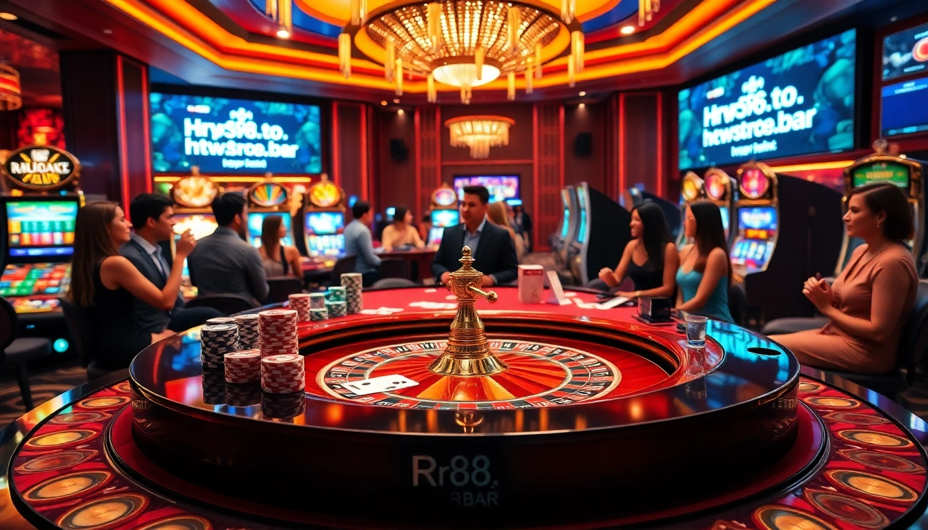 Experience the excitement at https://rr88.bar/ with glamorous casino tables and thrilling games.