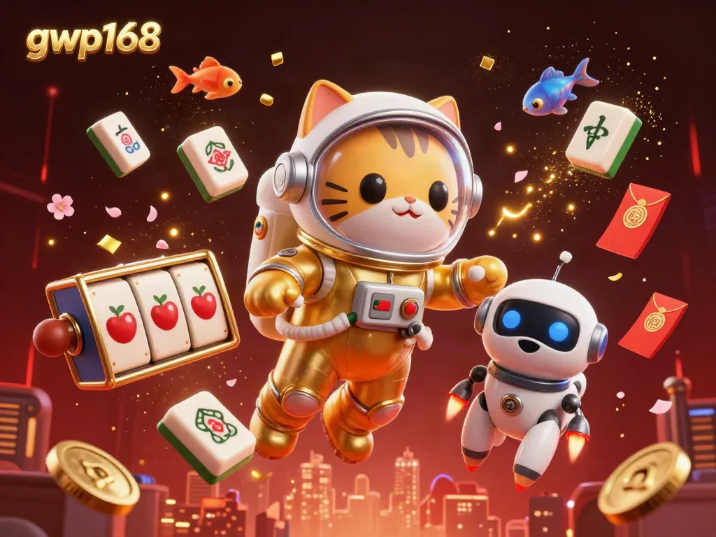 GWP168: Mainkan permainan slot gacor di ruang kasino futuristik yang megah.