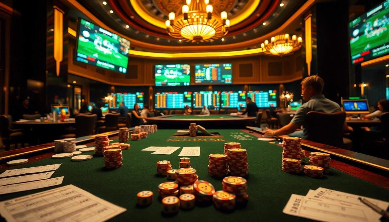 Experience the excitement of keo nha cai 5 at a luxurious sports betting casino.