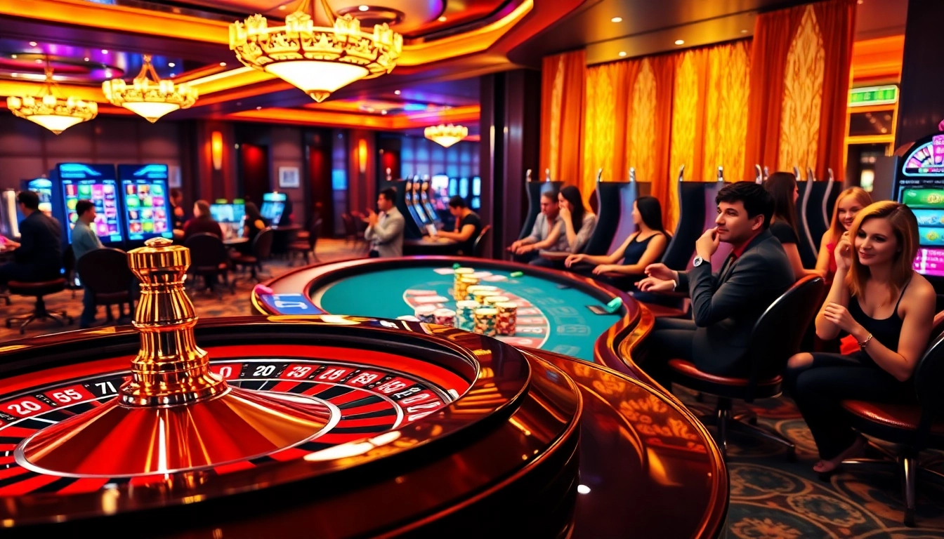Experience the excitement of online gambling at https://gg88.biz/ with vibrant casino tables and thrilling players.