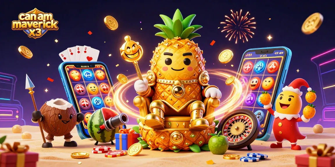 Engage in thrilling gameplay with can am maverick x3 as the main attraction in a vibrant casino scene.