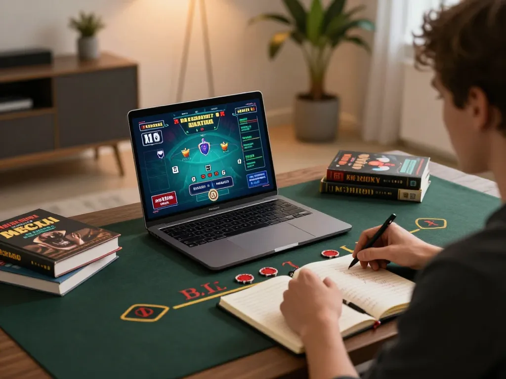 Playing online blackjack on SC88 with competitive strategy notes and warm cozy ambiance