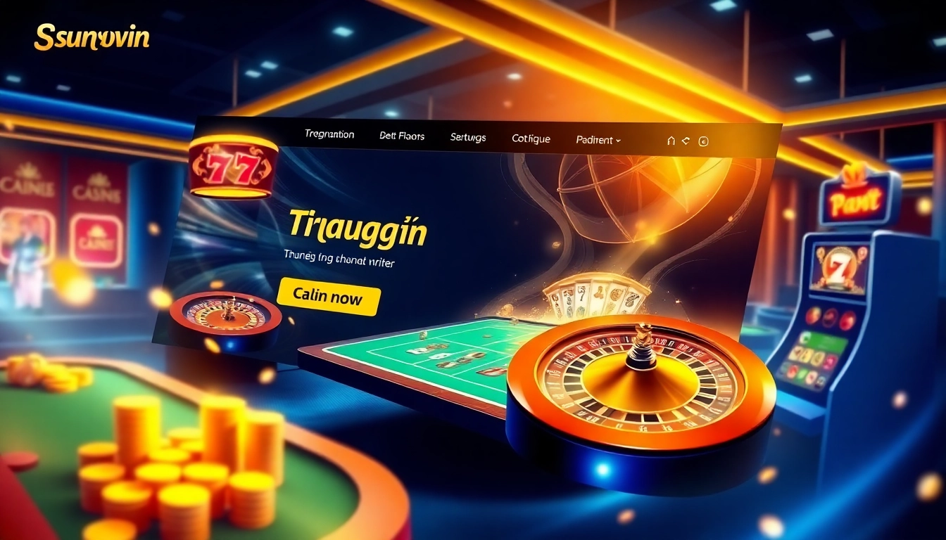 Experience the thrills on trang chủ sunwin with a luxurious online casino interface featuring games and excitement.