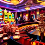Experience the excitement of 999BET at a vibrant casino table with poker chips and slot machines.
