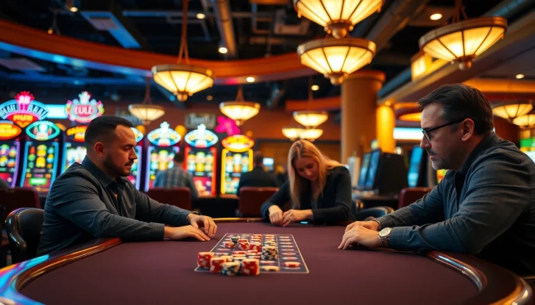 在优塔娱乐城上，玩家專心致志於撲克比賽的精彩瞬間。