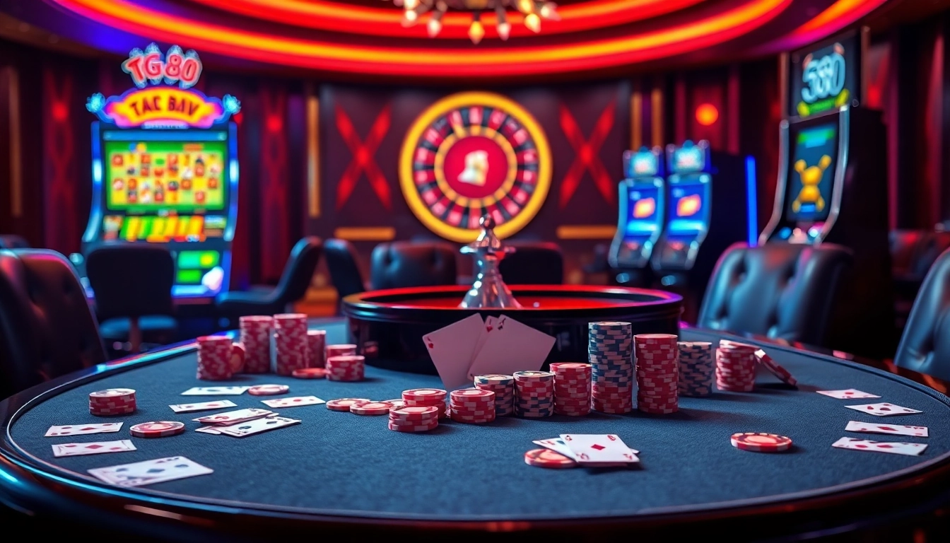 Experience thrilling moments at tg 88 with vibrant casino games and poker actions.