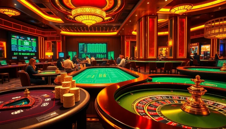 Experience the excitement of gambling at nhà cái 88i with vibrant casino tables and thrilling action.