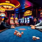 SODO66 players enjoying poker and slots in a vibrant online casino environment.