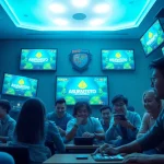 Asupantoto gaming community engaging on digital platforms showcasing excitement and trust.