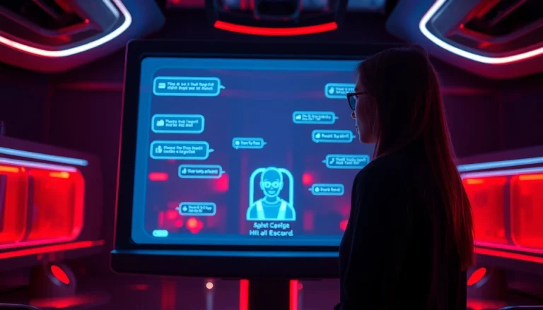 Engaging AI chat porn conversation interface, showcasing sleek design and interactive features.