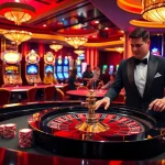 Experience high-stakes gambling at HAYBET with vibrant casino scenes and engaging players.