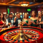 Excited players enjoying various casino games like poker and roulette at asupanjitu.