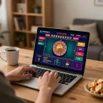 Experience thrilling online gaming at https://rr88co.net/ with a user enjoying live dealer roulette.