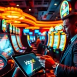 Exciting gameplay at idnslot with vibrant colors and engaging digital interfaces.