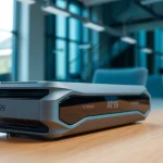 Showcasing the innovative AT99 in a modern workspace with a sleek design.