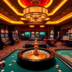 Experience the thrill of "bonus new member 102" while playing slots and table games in a vibrant casino scene.