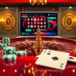 Experience dynamic gameplay at 33win68 with vibrant casino scenes capturing roulette action and online gambling excitement.