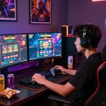 Situs slot gacor dengan grafis dinamis dan gamer yang antusias.