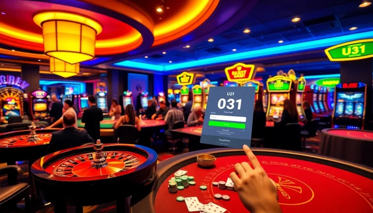 Join the excitement of ลงทะเบียนu31 at the vibrant U31 casino with lively games and players.
