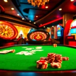 Engaging poker action at https://gg88com.pro/ with vibrant casino elements and thrilling gaming atmosphere.